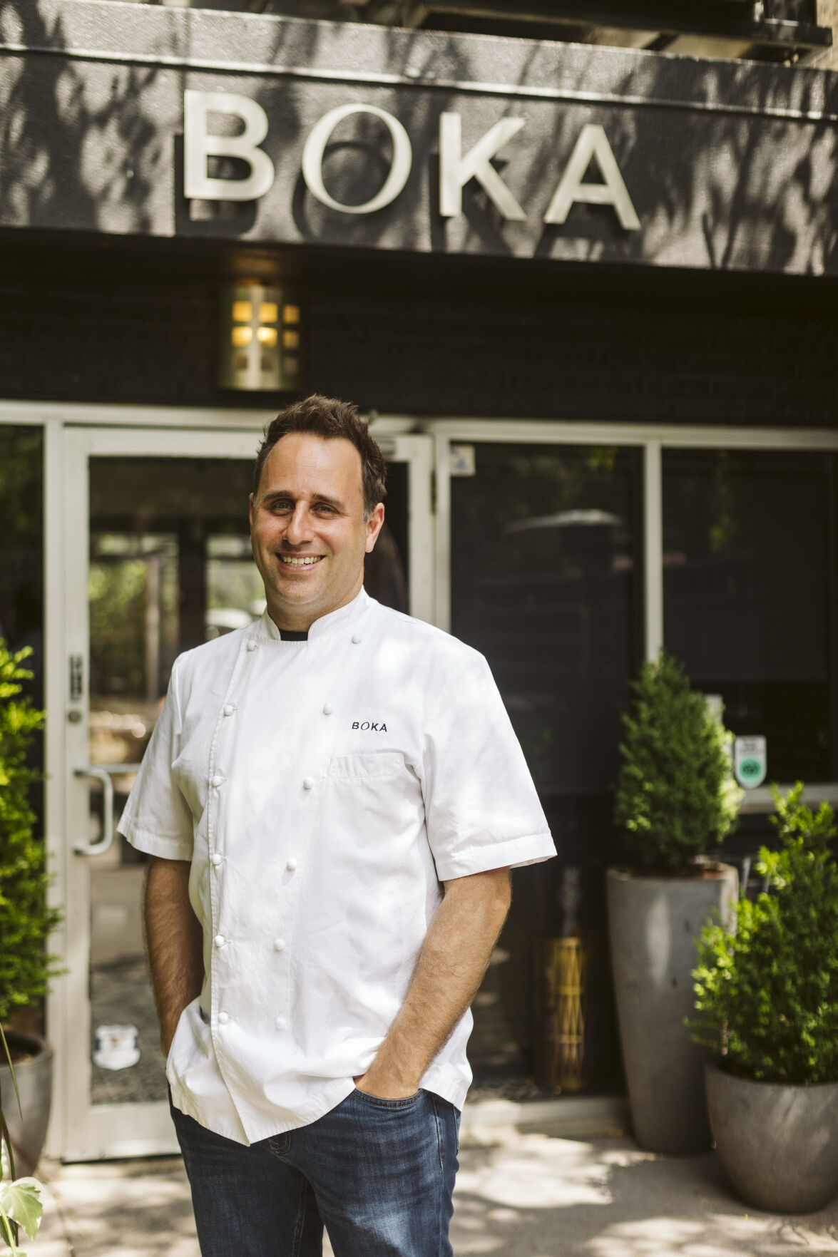 Lee Wolen photo in front of Boka
